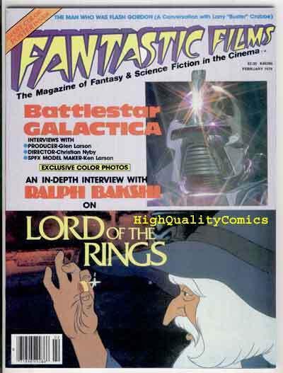 FANTASTIC FILMS #6, BattleStar Galactica, Tolkien, VF+ , Lord of the Rings