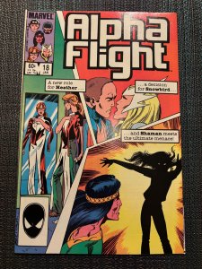 Alpha Flight #18 Direct Edition (1984)