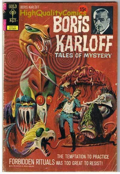 BORIS KARLOFF #43, VG, Tales of Mystery, Gold Key, 1963,more Silver age in store