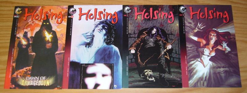 Helsing #1-2 VF/NM complete series + variant + dawn of armageddon VAMPIRE HUNTER