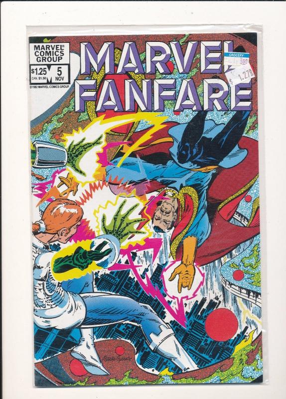 HUGE SET of 17 Comics!!-MARVEL FANFARE #3-#19 F/VF  (SIC313)