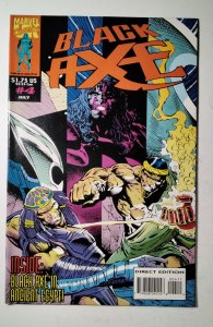 Black Axe #4 Marvel Comic Book J755