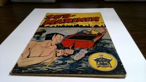 Sub-Mariner Comics #21 1946 last Angel Backup Story Bill Everett Art unrestored 