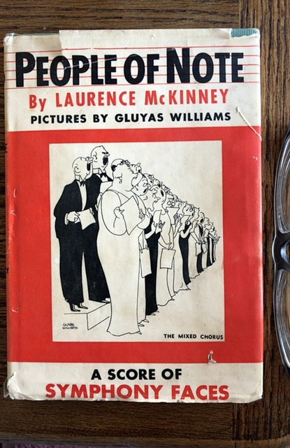 People of note by McKinney, 1953, 63p Hard back with DJ