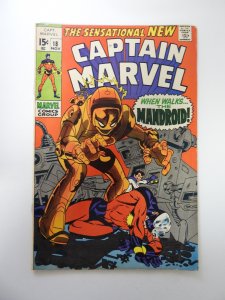 Captain Marvel #18 (1969) VG/FN condition