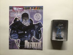 Mr. Freeze 58 Super Heros Collection Lead Figure and Magazine Dc Eaglemoss