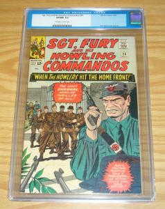 Sgt. Fury and His Howling Commandos #24 CGC 9.0 nick fury silver age marvel 1965