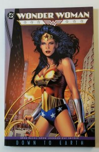 WONDER WOMAN DOWN TO EARTH TPB SOFT COVER FIRST PRINT DC COMICS VF/NM