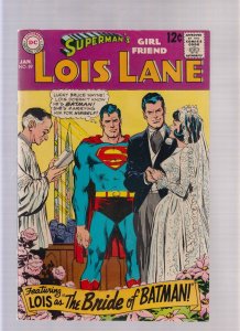 Superman's Girl friend Lois Lane #89 - Infantino/Adams Art (6/6.5) 1969
