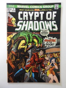 Crypt of Shadows #2 (1973) VG- Cond Cover and 1st 4 wraps detached bottom staple