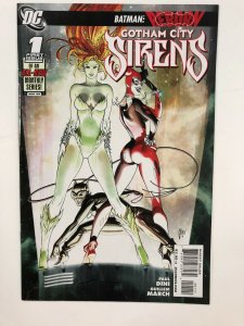 GOTHAM CITY SIRENS 1 VF-NM August 2009 Harley Quinn, Poison Ivy, Catwoman 