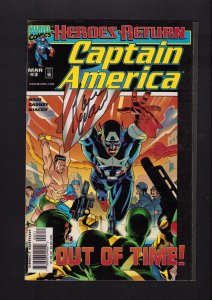 Captain America #3 - SIGNED BY MARK WAID! (8.5) 1998