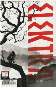 Elektra Black White & Blood # 2 Variant 1:25 Cover NM Marvel 2022 [E8]