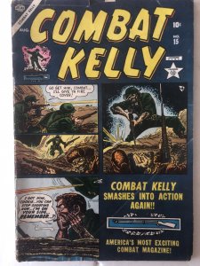 Combat Kelly 15,VG, Manchuria Mary! Golden Age