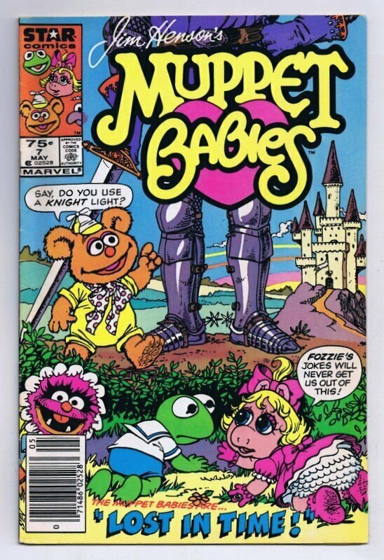 Muppet Babies #7 ORIGINAL Vintage 1986 Marvel Comics