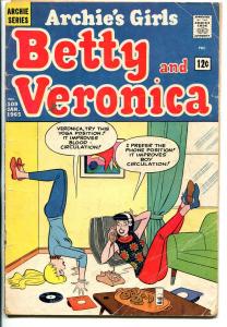 Archie's Girl's Betty & Veronica #109 1965-yoga cover-G