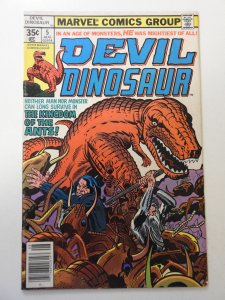Devil Dinosaur #5 (1978) FN+ Condition!