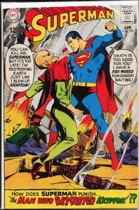 Superman #205 (1968) Superman