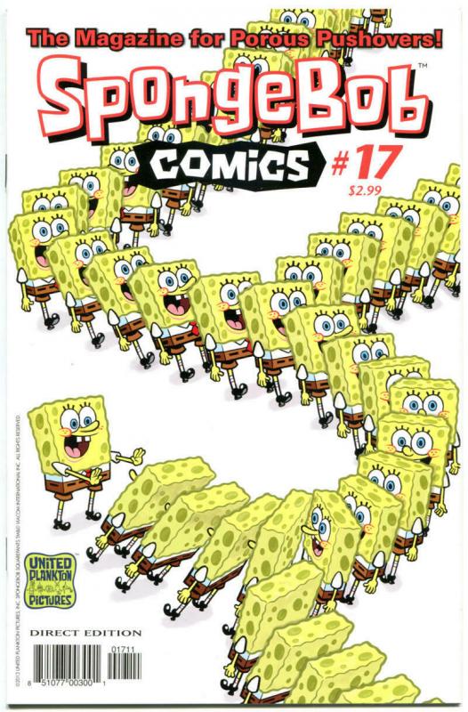 SPONGEBOB #17, NM, Square pants, Bongo, Cartoon comic, 2011, more in store