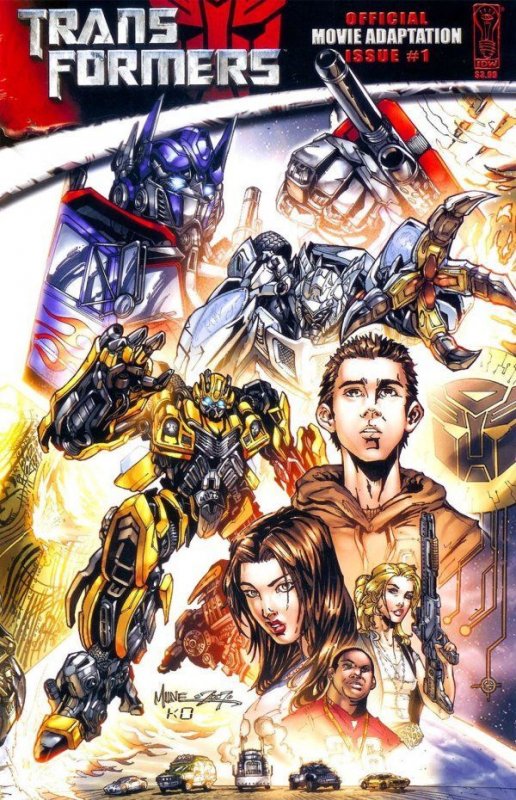 Transformers: The Movie Adaptation #1 Cover A (2007)