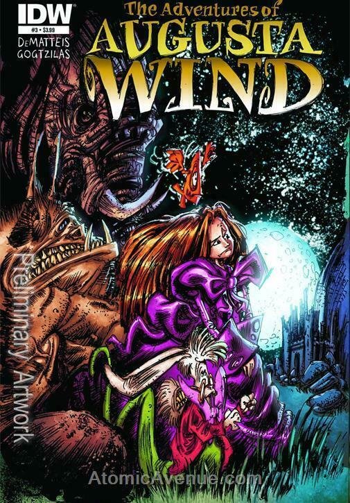 Adventures of Augusta Wind, The #3 VF/NM; IDW | save on shipping - details insid