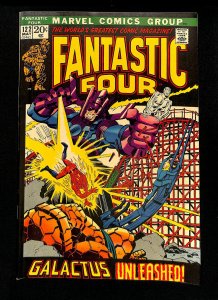 Fantastic Four #122 Silver Surfer Galactus!