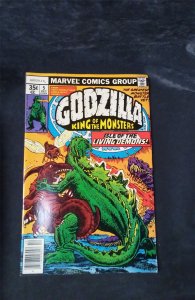 Godzilla #5 1977 marvel Comic Book