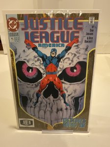 Justice League America #75  1993  9.0 (our highest grade)  Dan Jurgens!