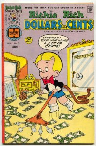 Richie Rich Dollars and Cents #76 1976- Harvey comics FN 