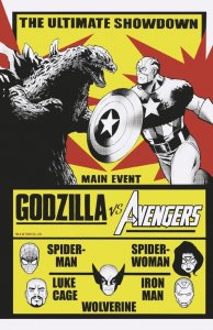 Godzilla Vs. Avengers #1 (Lee Garbett Versus Variant)