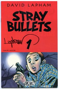 STRAY BULLETS #1 (Signed) & #6-19, David Lapham, NM-,1995, 7 8 9 10 11 12 13 14