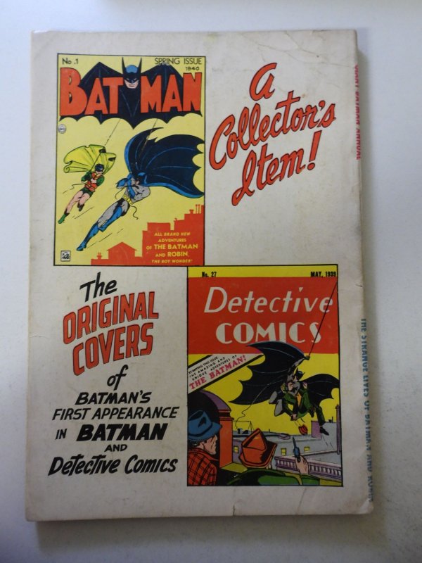 Batman Annual #5 (1963) VG Condition