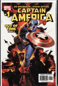 Captain America #1 (2005) Captain America [Key Issue]