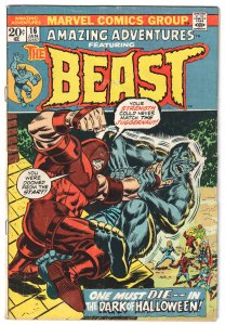 Amazing Adventures #16 (1973) Beast vs Juggernaut!