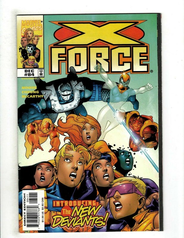 12 X-Force Marvel Comics # 82 83 84 85 86 87 88 89 90 91 93 94 Magneto RB7