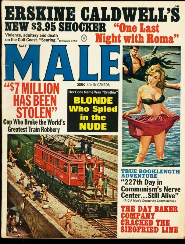 MALE 1964 MAY-GAMBLING-ELKE SOMMER-CHEESECAKE VG