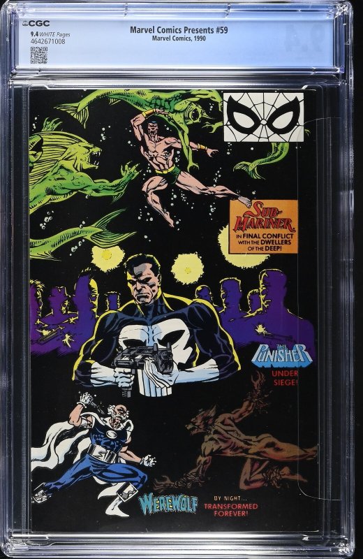 Marvel Comics Presents #59 (1990) Graded CGC 9.4