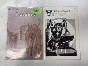 6 PACIFIC comic books Starslayer #4 6 Macabre #1 2 Sky Zero Blade 11 KM41