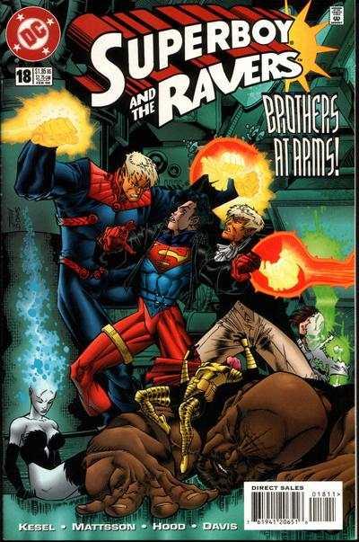 Superboy & the Ravers #18, VF (Stock photo)