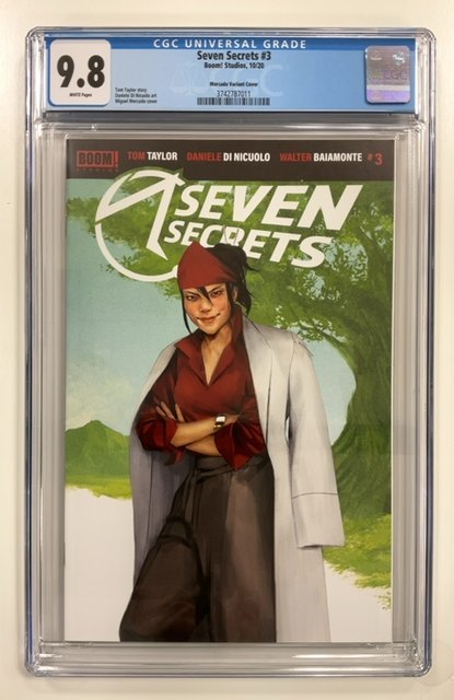 Seven Secrets #3 Cover D (2020) CGC 9.8