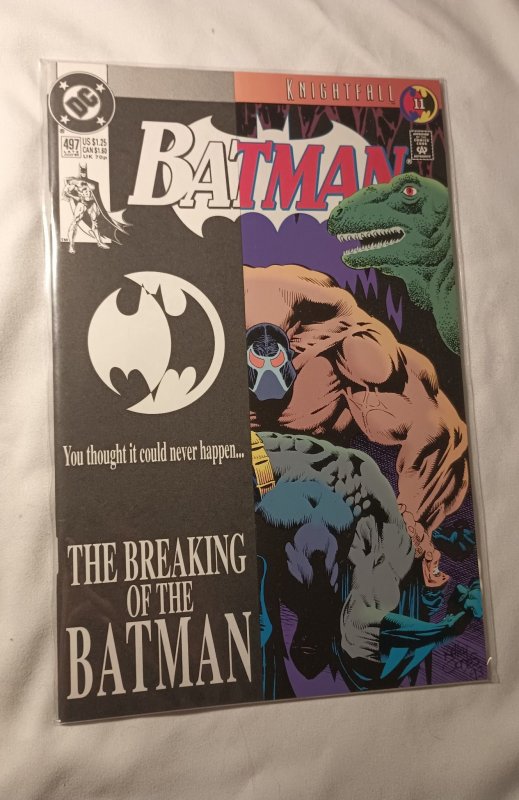 Batman #497 Promo Wrapper Variant (1993)