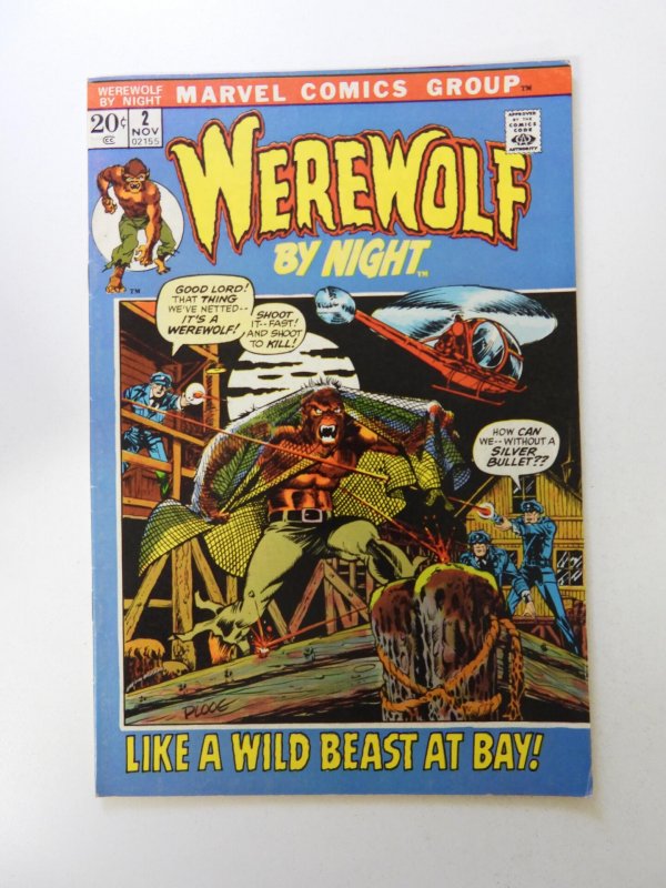 Werewolf by Night #2 (1972) FN condition