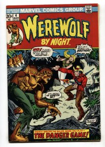 Werewolf By Night #4--comic book--Marvel---FN/VF