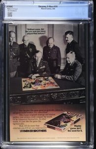 Uncanny  X-Men #191 1985 Marvel Comics CGC 9.8 1st app Nimrod White Pages 024