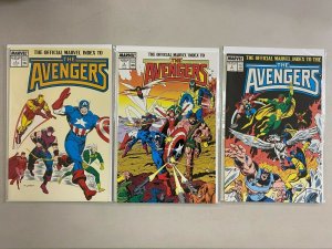 The Avengers lot #1-3 8.0 VF (1987)