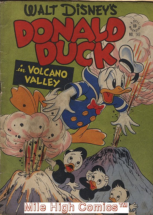 DONALD DUCK (1940 Series) (DELL)  #1 FC #147 Very Good Comics Book