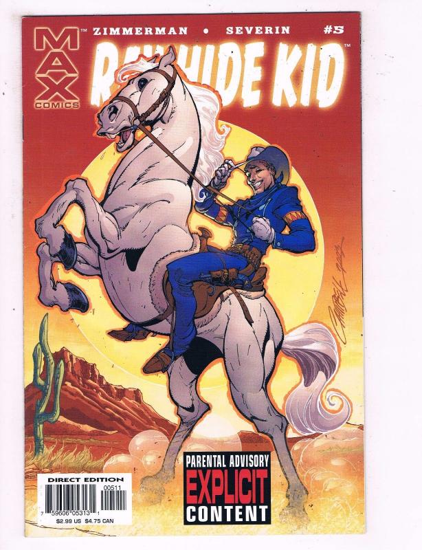 Rawhide Kid # 5 VF Max Comics Marvel Comics Comic Book Zimmerman DE17