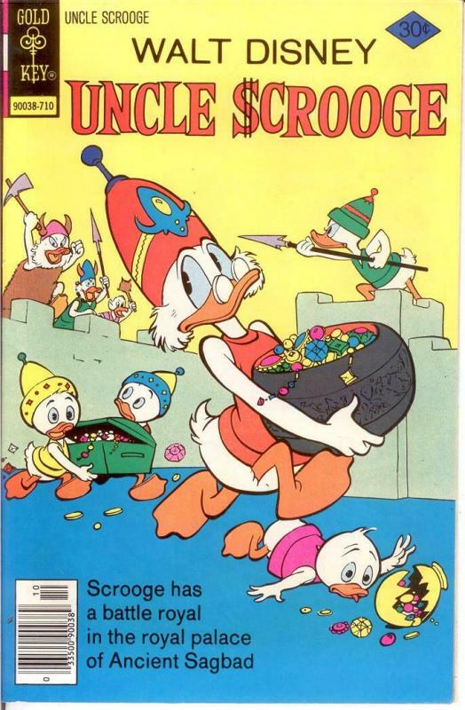 UNCLE SCROOGE 145 FINE Oct. 1977 COMICS BOOK