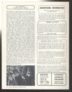 Those Enduring Matinee Idols #6 8/1970-Movie serial fanzine-Film images & art...