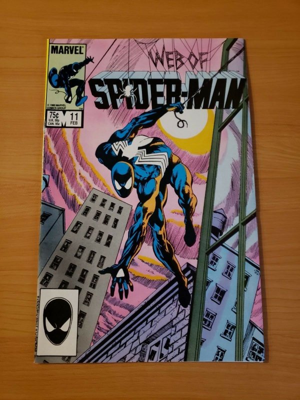 Web of Spider-Man #11 Direct Market Edition ~ NEAR MINT NM ~ (1986 Marvel) 